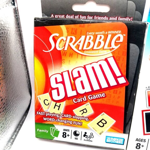 Monopoly Deal Card Game + Scrabble Slam  Card Game New - Picture 2 of 6